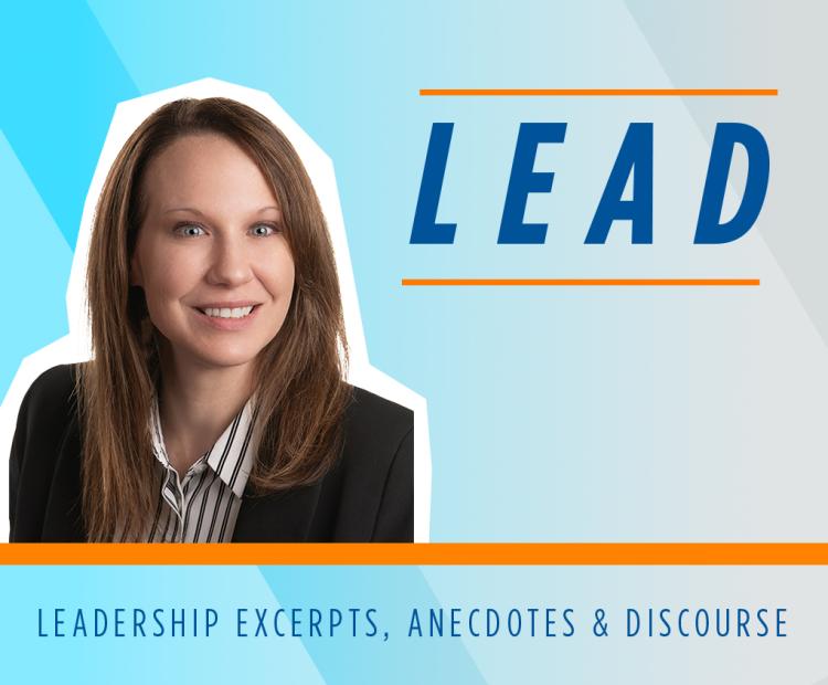 Leadership article by Jennifer Tourville.