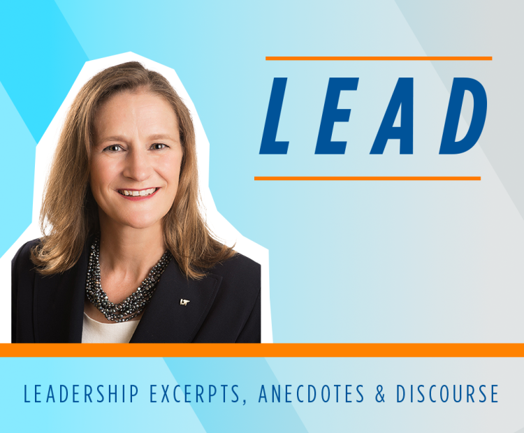 Leadership article by Margaret Norris.