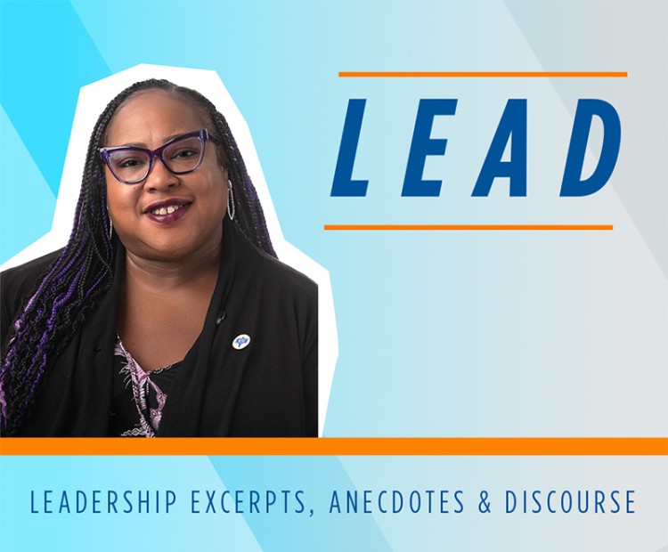 Leadership article by Lyshanda Ewing.