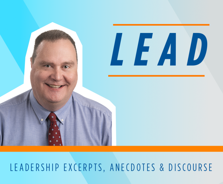 Leadership article by Chris Roberts.