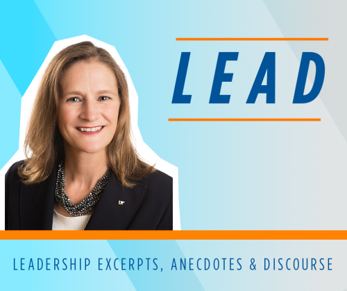 Leadership article by Margaret Norris.